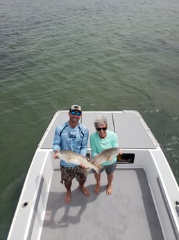 Redfish fishing in Hatteras, North Carolina