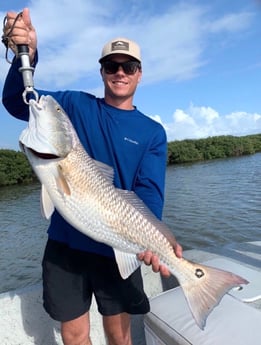 Redfish fishing in Port Aransas, Texas
