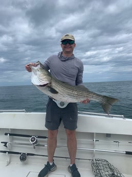 Striped Bass fishing in Montauk, New York