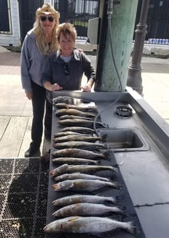 Speckled Trout / Spotted Seatrout fishing in Sulphur, Louisiana