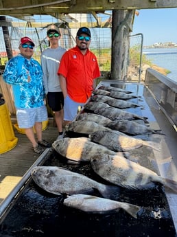 Fishing in Lake Jackson, Texas