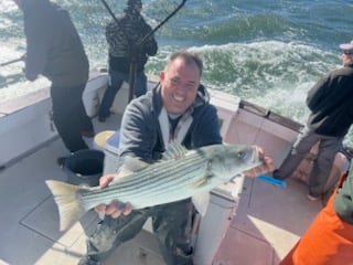 Fishing in Keyport, New Jersey