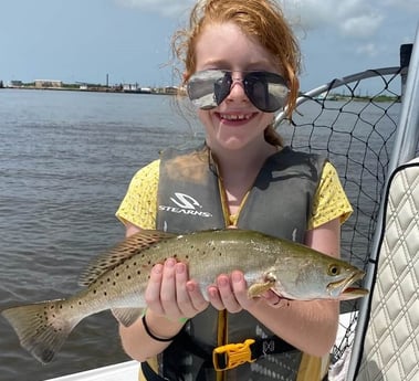 Speckled Trout / Spotted Seatrout fishing in Port Arthur, Jefferson County