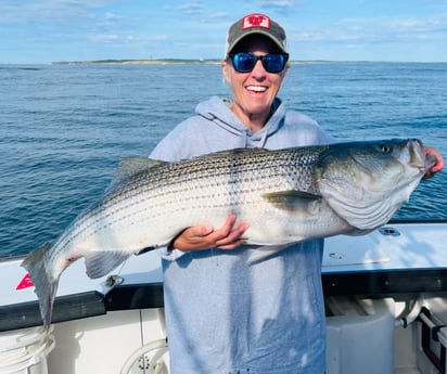 Striped Bass fishing in Montauk, New York