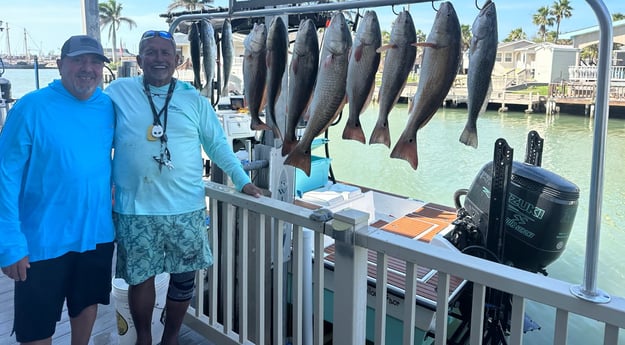 Fishing in Port Isabel, Texas