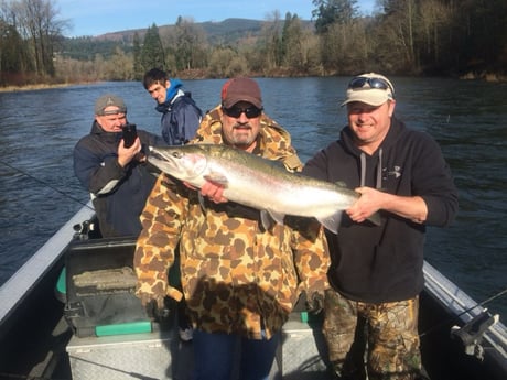 Fishing in Woodland, Washington