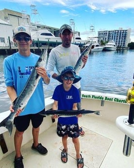 Barracuda, Wahoo Fishing in Pompano Beach, Florida