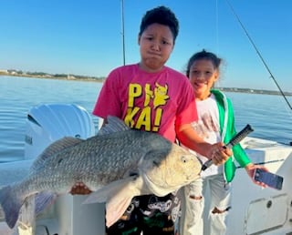 Fishing in D&#039;Iberville, Mississippi