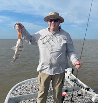 Black Drum fishing in Palacios, Texas