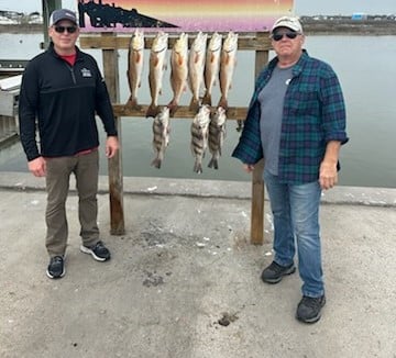 Fishing in Rockport, Texas