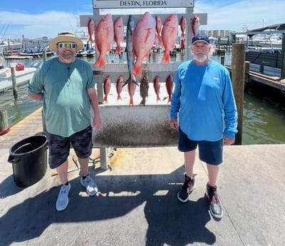 Fishing in Miramar Beach, Florida