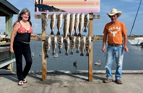 Fishing in Rockport, Texas