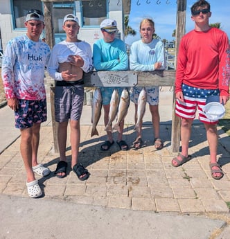 Fishing in Port Aransas, Texas
