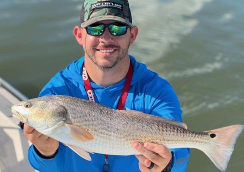Redfish fishing in Galveston, Texas