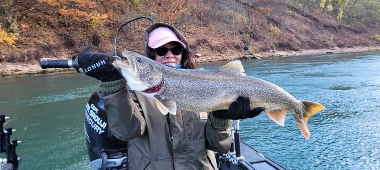Lake Trout Fishing in Lewiston, New York