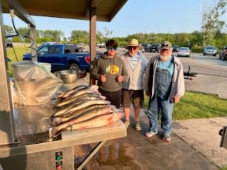 Fishing in Monroe, Michigan