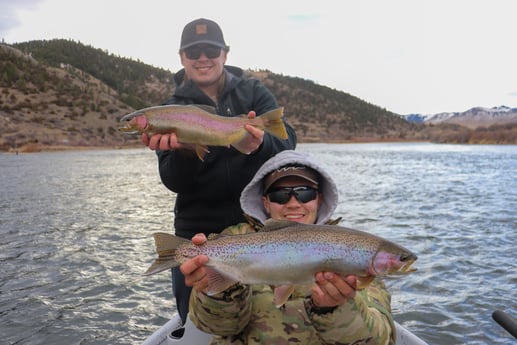 Rainbow Trout fishing in Deer Lodge, Montana