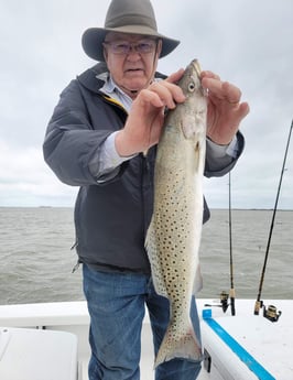 Speckled Trout / Spotted Seatrout fishing in Port Aransas, Texas