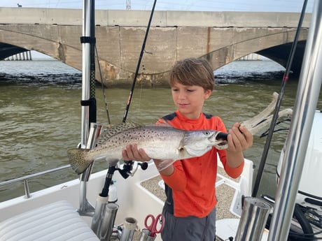 Fishing in Galveston, Texas