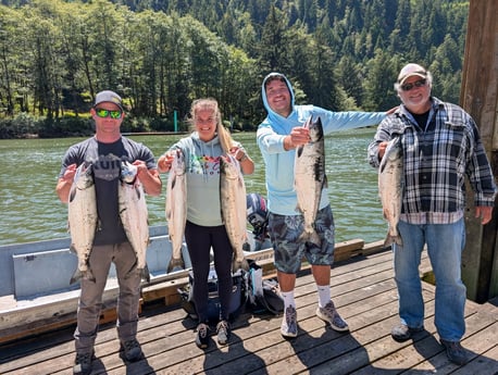 Fishing in Tangent, Oregon