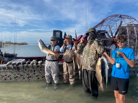 Redfish Fishing in Ingleside, Texas