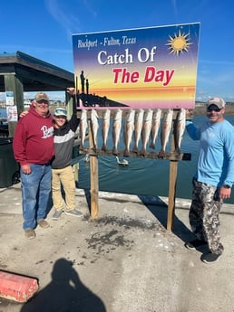 Fishing in Rockport, Texas