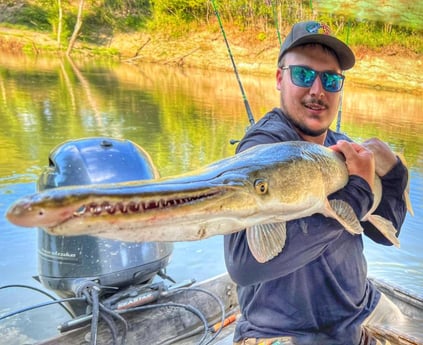 Alligator Gar Fishing in Dallas, Texas