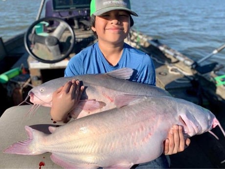 Blue Catfish Fishing in Dallas, Texas
