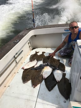 Fishing in Keyport, New Jersey