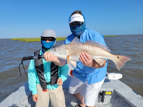 Redfish fishing in St. Bernard, Louisiana