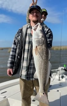 Redfish fishing in Delacroix, Louisiana