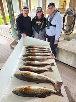 Redfish Fishing in Port O'Connor, Texas