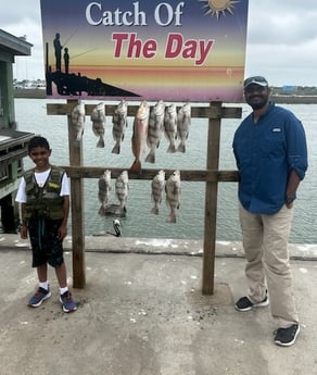 Fishing in Rockport, Texas