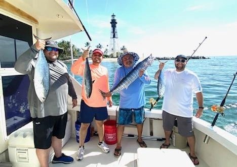 False Albacore, Wahoo Fishing in Pompano Beach, Florida