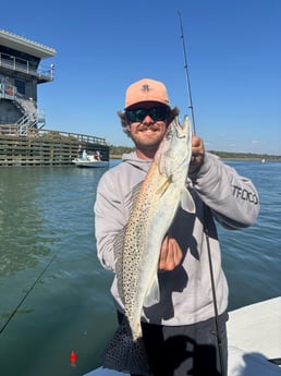 Fishing in Cedar Point, North Carolina