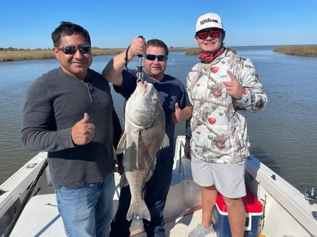 Fishing in Bolivar Peninsula, Texas