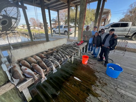 Fishing in Delacroix, Louisiana