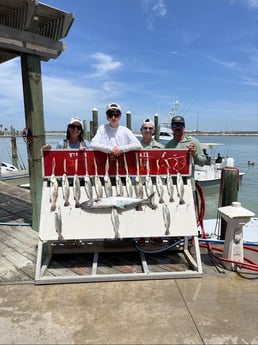 Kingfish, Speckled Trout Fishing in Port Aransas, Texas