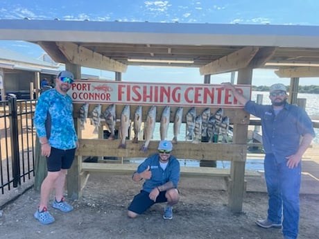 Fishing in Port O&#039;Connor, Texas
