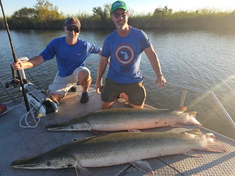Alligator Gar Fishing in Livingston, Texas