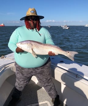 Redfish Fishing in Galveston, Texas