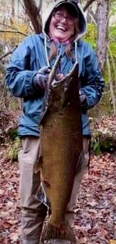 Sockeye Salmon Fishing in Verona Beach, New York
