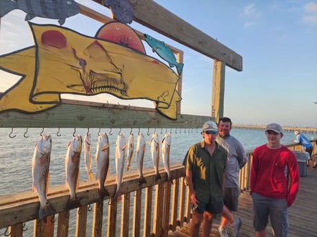 Fishing in Port Isabel, Texas