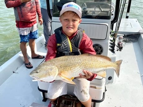 Redfish fishing in Port O'connor, Texas
