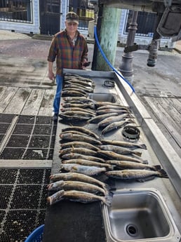 Speckled Trout / Spotted Seatrout Fishing in Sulphur, Louisiana