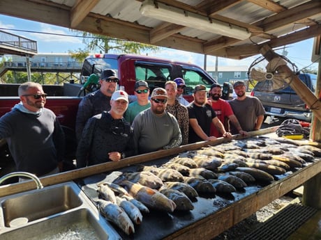 Fishing in Yscloskey, Louisiana