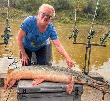 Alligator Gar Fishing in Dallas, Texas