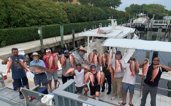 African Pompano, Mutton Snapper Fishing in Hypoluxo, Florida