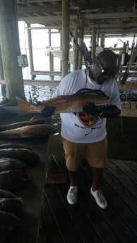 Redfish fishing in San Leon, Texas