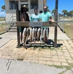 Redfish, Speckled Trout Fishing in Port Aransas, Texas